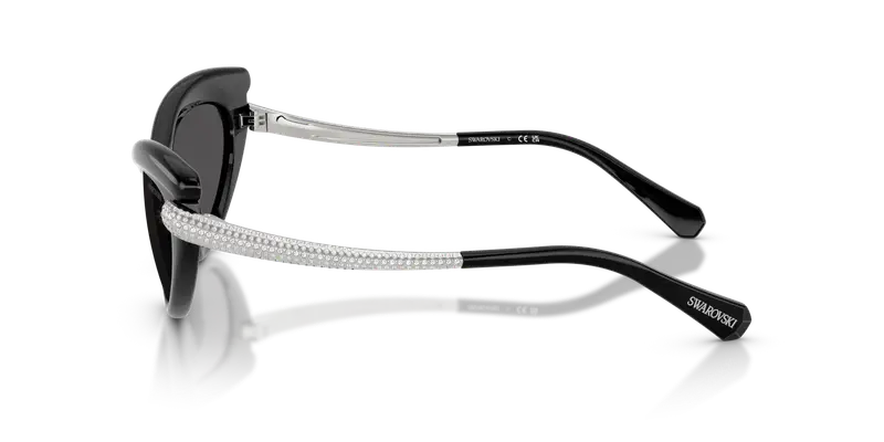 Swarovski Occhiali da sole Donna Grigio 846303 miniatura 3