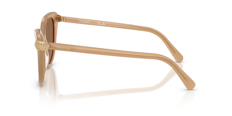 Swarovski Occhiali da sole Donna Beige 846341 miniatura 3