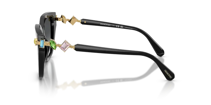 Swarovski Occhiali da sole Donna Grigio 846395 miniatura 3