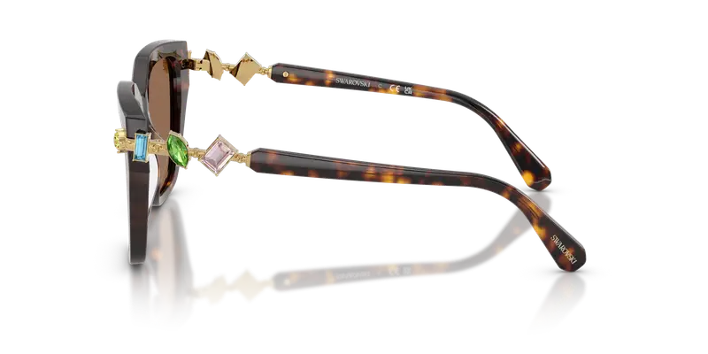 Swarovski Occhiali da sole Donna Multicolore 847449 miniatura 3