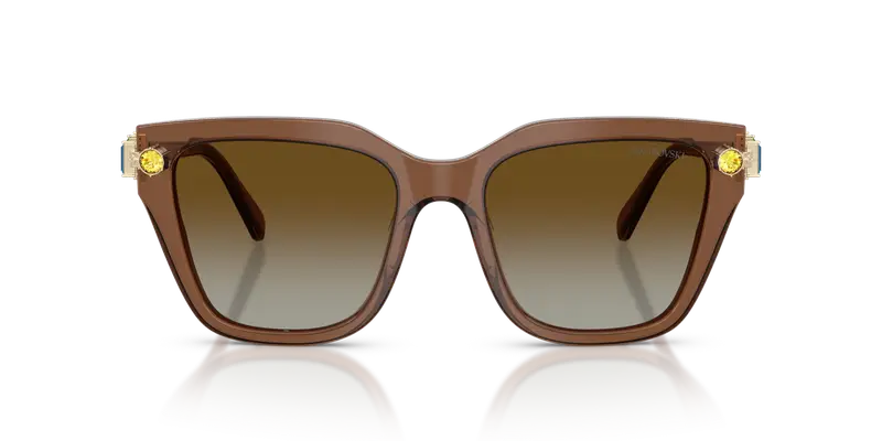 Swarovski Occhiali da sole Donna Marrone 846396 miniatura 2