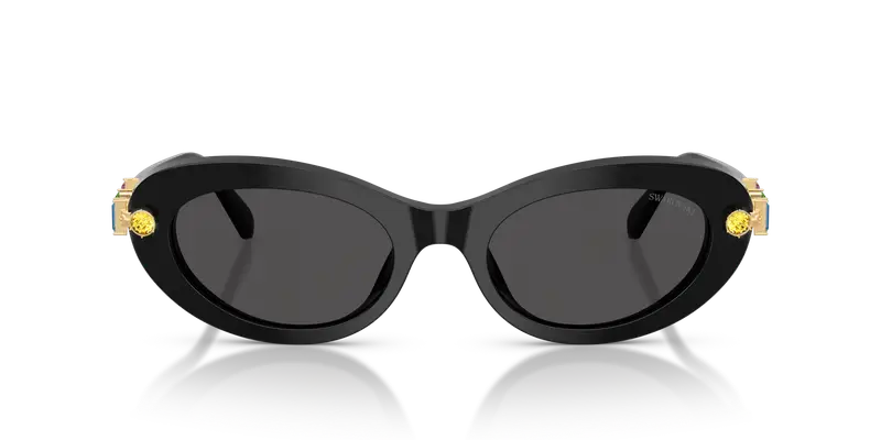 Swarovski Occhiali da sole Donna Grigio 846855 miniatura 2