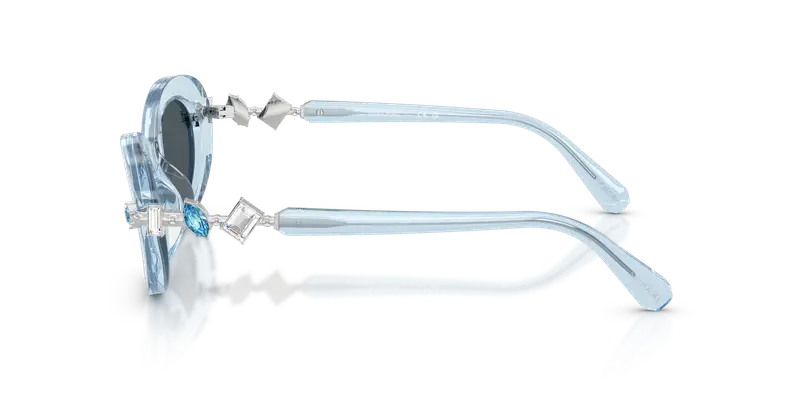 Swarovski Occhiali da sole Donna Blu 846857 miniatura 3