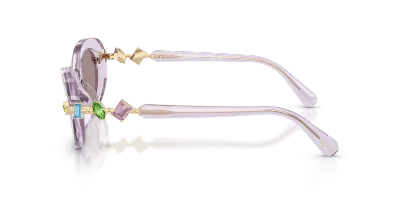 Swarovski Occhiali da sole Donna Viola 847244 miniatura 3