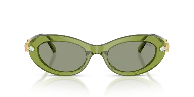 Swarovski Occhiali da sole Donna Verde 846859 miniatura 2
