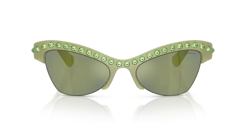 Swarovski Occhiali da sole Donna Grigio 846899 miniatura 2