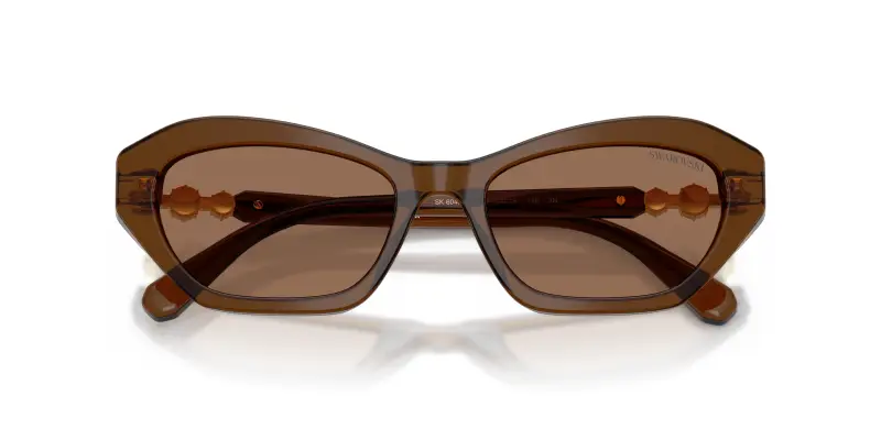 Swarovski Occhiali da sole Donna Marrone 3182778 miniatura 2