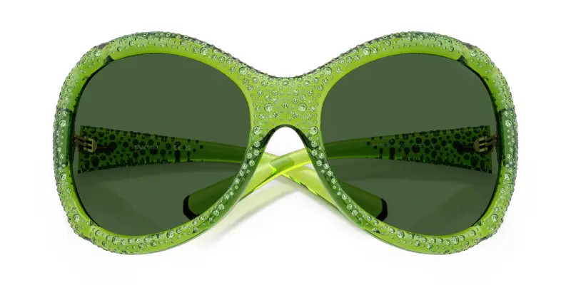 Swarovski Occhiali da sole Donna Verde 3187127 miniatura 2