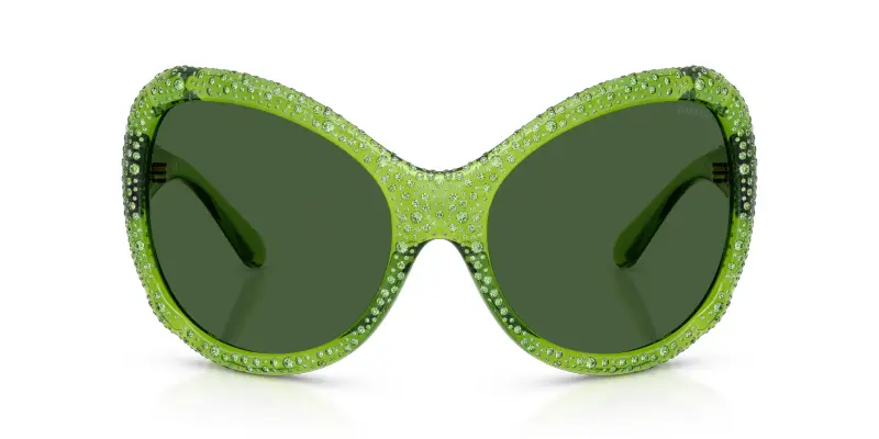 Swarovski Occhiali da sole Donna Verde 3187127 miniatura 3