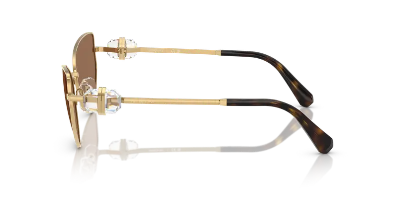 Swarovski Occhiali da sole Donna Marrone 838163 miniatura 3