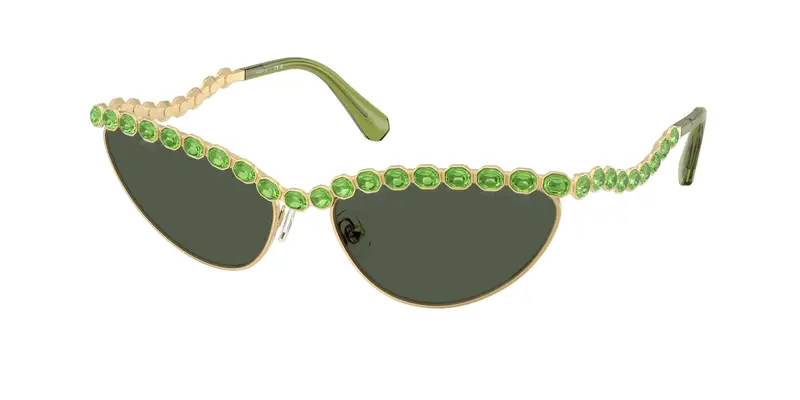 Swarovski Occhiali da sole Donna Verde 846404