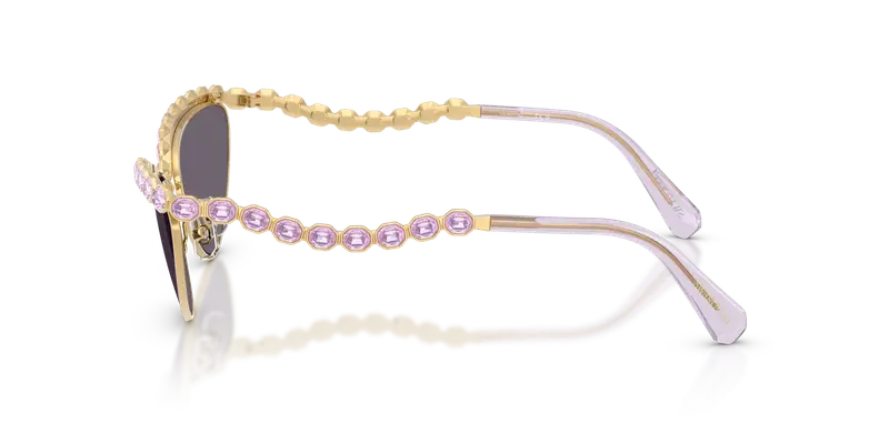 Swarovski Occhiali da sole Donna Oro 846405 miniatura 3