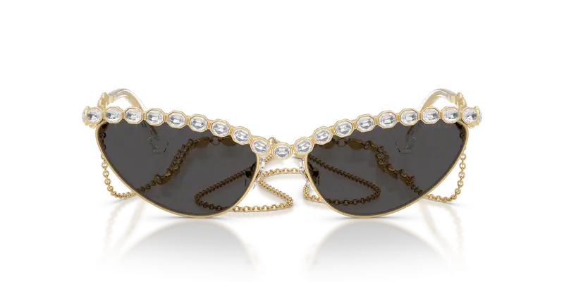 Swarovski Occhiali da sole Donna Grigio 846407 miniatura 2