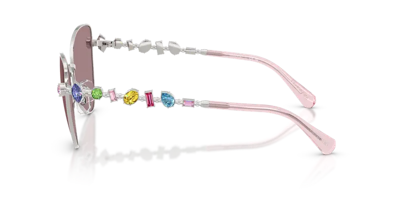 Swarovski Occhiali da sole Donna Argento 846853 miniatura 3