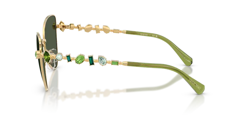 Swarovski Occhiali da sole Donna Oro 846854 miniatura 3