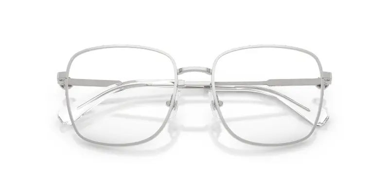 Donna Swarovski SK1036 4001 Montature da vista Metallo Argento Trasparente Squadrata Normale miniatura 2