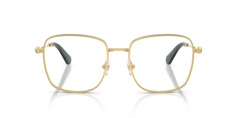 Donna Swarovski SK1036 4017 Montature da vista Metallo Oro Trasparente Squadrata Normale miniatura 2