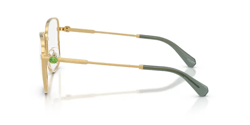 Donna Swarovski SK1036 4017 Montature da vista Metallo Oro Trasparente Squadrata Normale miniatura 3