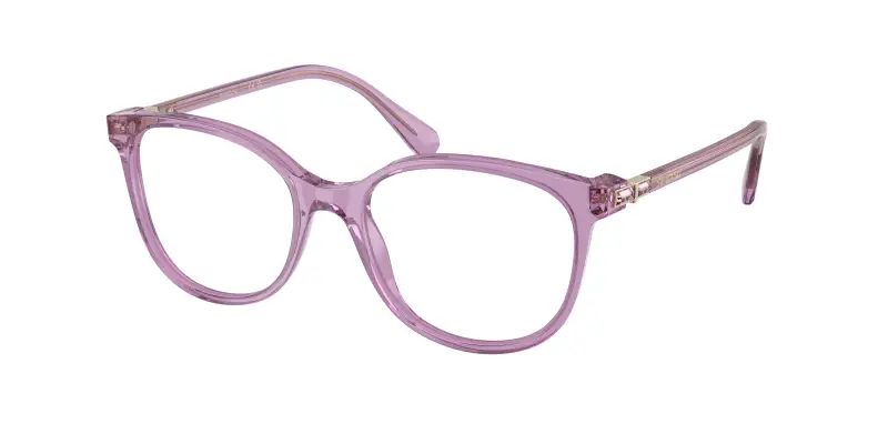 Donna Swarovski SK2002 1096 Montature da vista Acetato Viola Trasparente Squadrata Normale