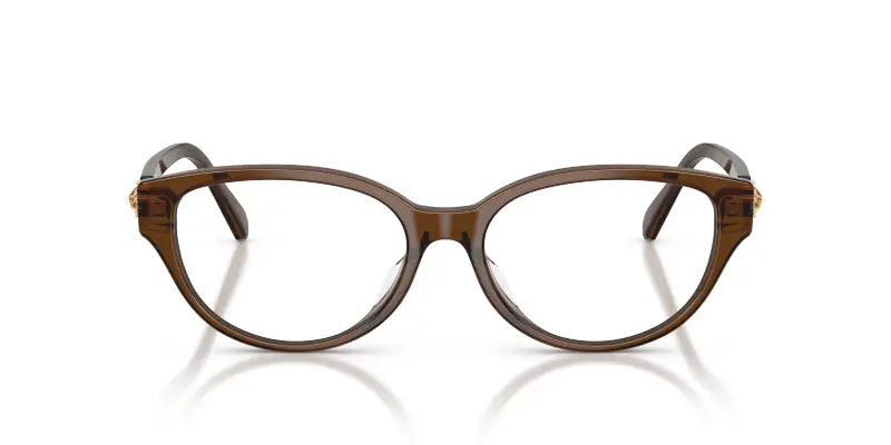 Donna Swarovski SK2058D 1084 Montature da vista Acetato Marrone Pantos Normale miniatura 3