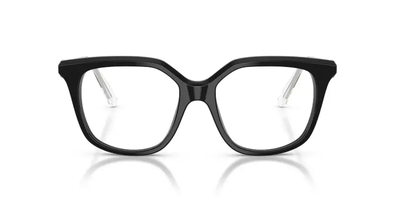 Donna Swarovski SK2059 1038 Montature da vista Acetato Nero Trasparente Squadrata Normale miniatura 3