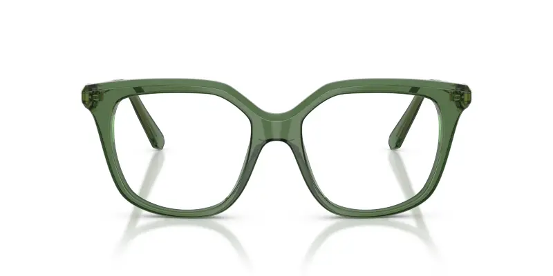 Donna Swarovski SK2059 1085 Montature da vista Acetato Verde Trasparente Squadrata Normale miniatura 3