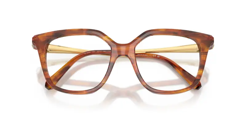 Donna Swarovski SK2059 1091 Montature da vista Acetato Marrone Trasparente Squadrata Normale miniatura 2