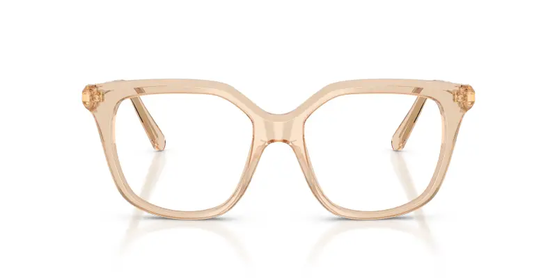 Donna Swarovski SK2059 1092 Montature da vista Acetato Marrone Trasparente Squadrata Normale miniatura 3