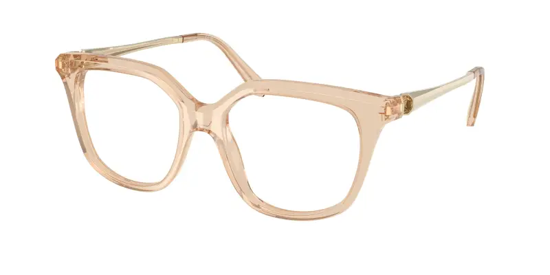 Donna Swarovski SK2059 1092 Montature da vista Acetato Marrone Trasparente Squadrata Normale