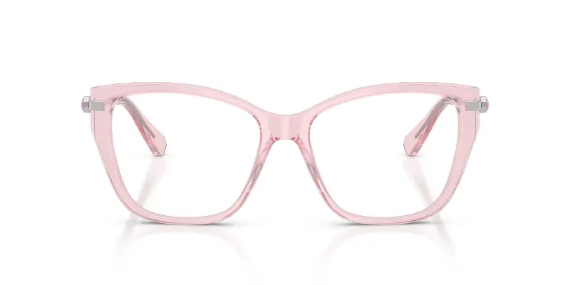 Donna Swarovski SK2060 3001 Montature da vista Acetato Rosa Trasparente Cat Eye Normale miniatura 3