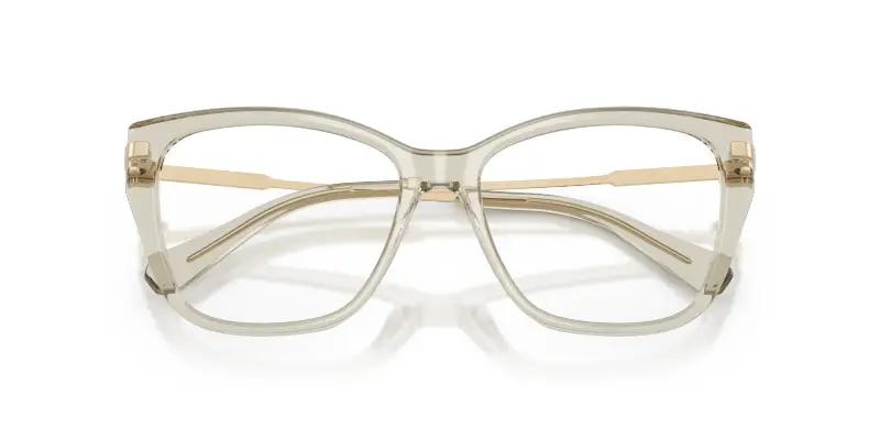 Donna Swarovski SK2060 3003 Montature da vista Acetato Beige Trasparente Cat Eye Normale miniatura 2