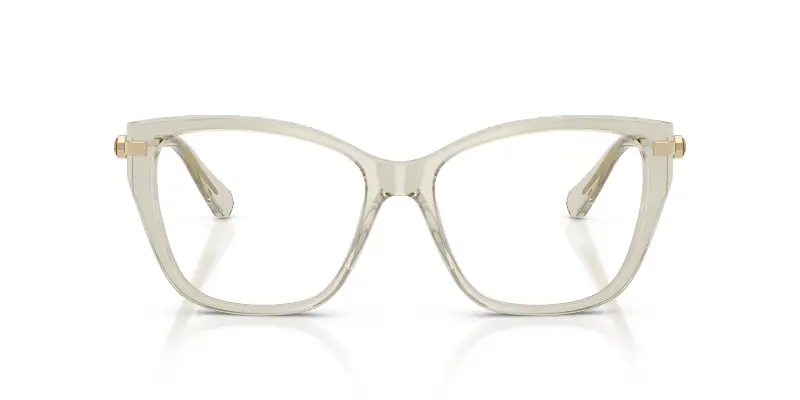 Donna Swarovski SK2060 3003 Montature da vista Acetato Beige Trasparente Cat Eye Normale miniatura 3