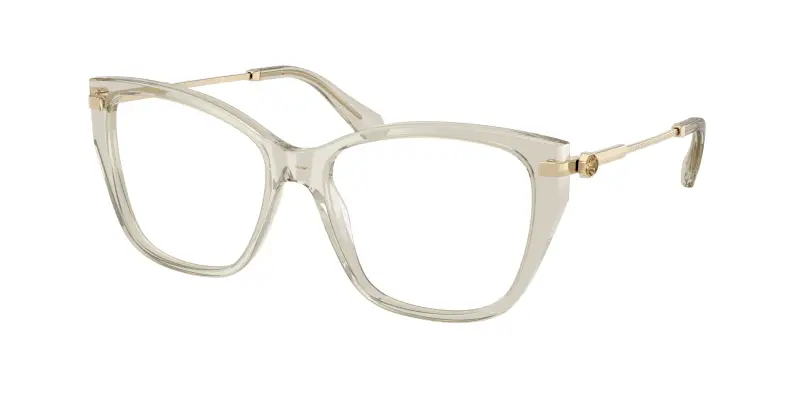 Donna Swarovski SK2060 3003 Montature da vista Acetato Beige Trasparente Cat Eye Normale