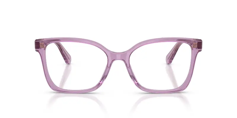 Donna Swarovski SK2061 1096 Montature da vista Acetato Viola Trasparente Squadrata Normale miniatura 3
