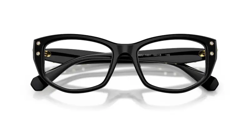 Donna Swarovski SK2062U 1001 Montature da vista Acetato Nero Trasparente Pillow Normale miniatura 2