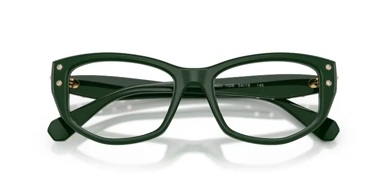 Donna Swarovski SK2062U 1026 Montature da vista Acetato Verde Trasparente Pillow Normale miniatura 2