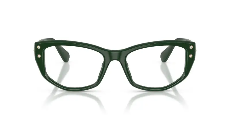 Donna Swarovski SK2062U 1026 Montature da vista Acetato Verde Trasparente Pillow Normale miniatura 3