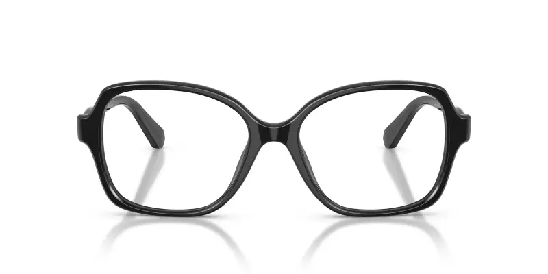 Donna Swarovski SK2063 1001 Montature da vista Acetato Nero Trasparente Squadrata Normale miniatura 3