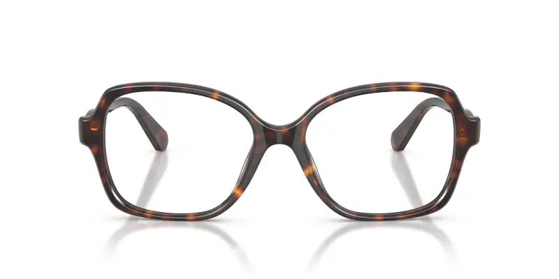 Donna Swarovski SK2063 1002 Montature da vista Acetato Tartaruga Trasparente Squadrata Normale miniatura 3