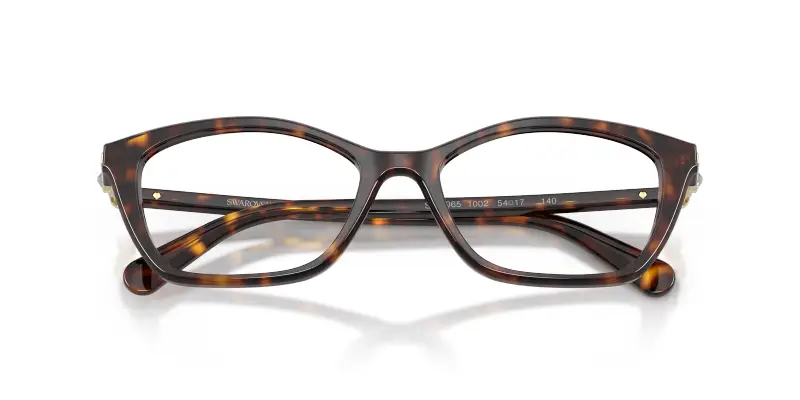 Donna Swarovski SK2065 1002 Montature da vista Acetato Tartaruga Trasparente Pillow Normale miniatura 2