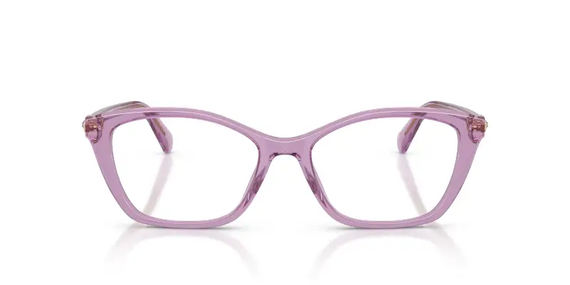 Donna Swarovski SK2065 1096 Montature da vista Acetato Viola Trasparente Pillow Normale miniatura 3