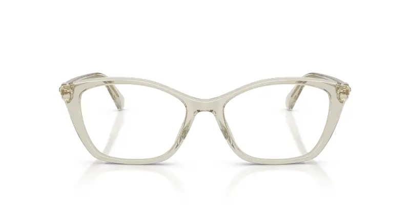 Donna Swarovski SK2065 3003 Montature da vista Acetato Beige Trasparente Pillow Normale miniatura 3