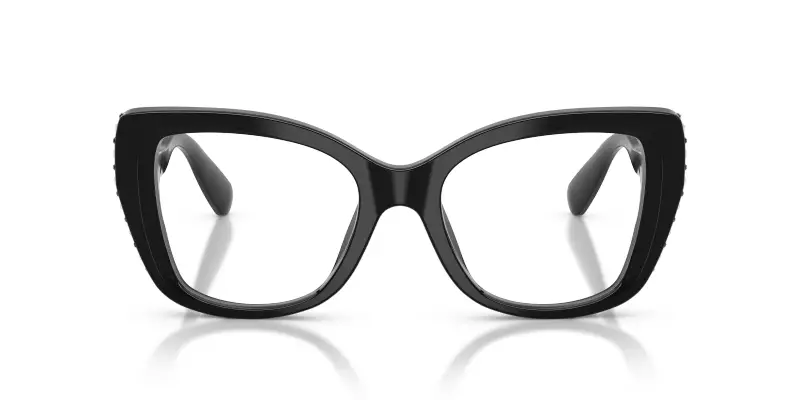 Donna Swarovski SK2066U 1093 Montature da vista Acetato Nero Trasparente Farfalla Normale miniatura 3