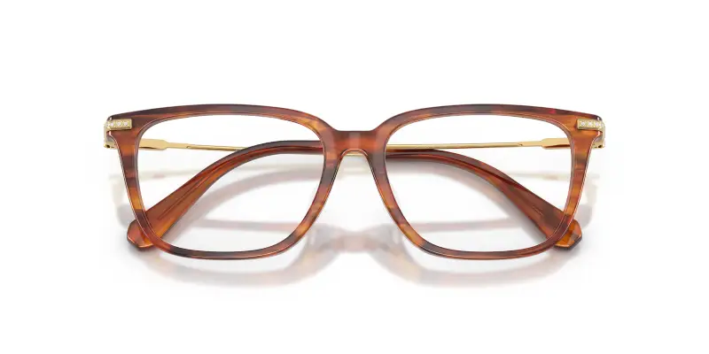 Donna Swarovski SK2067D 1091 Montature da vista Acetato Marrone Trasparente Pillow Normale miniatura 2