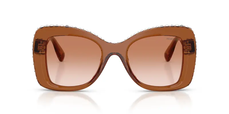 Swarovski Occhiali da sole Donna Marrone 4302200 miniatura 3