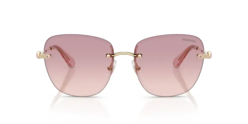 Swarovski Occhiali da sole Donna Oro 4305817 miniatura 3