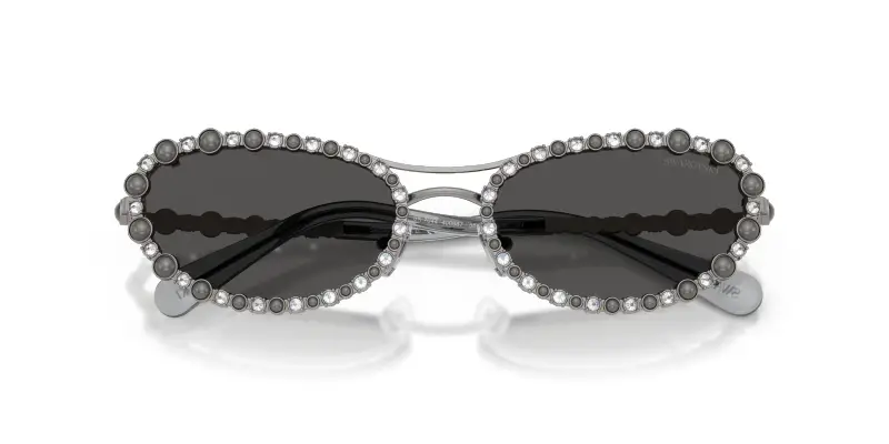 Swarovski Occhiali da sole Donna Grigio 4301458 miniatura 2