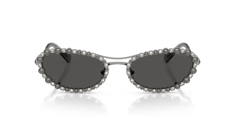 Swarovski Occhiali da sole Donna Grigio 4301458 miniatura 3