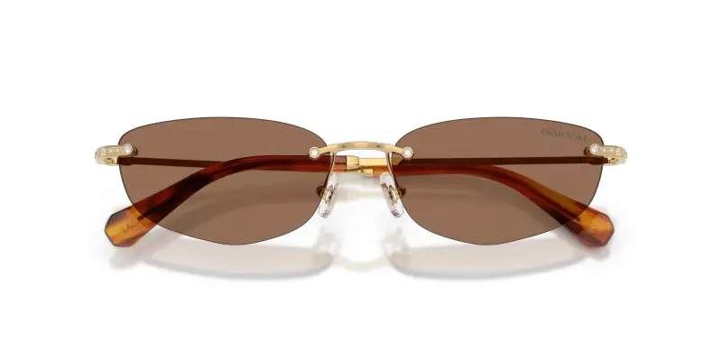 Swarovski Occhiali da sole Donna Oro 4305813 miniatura 2