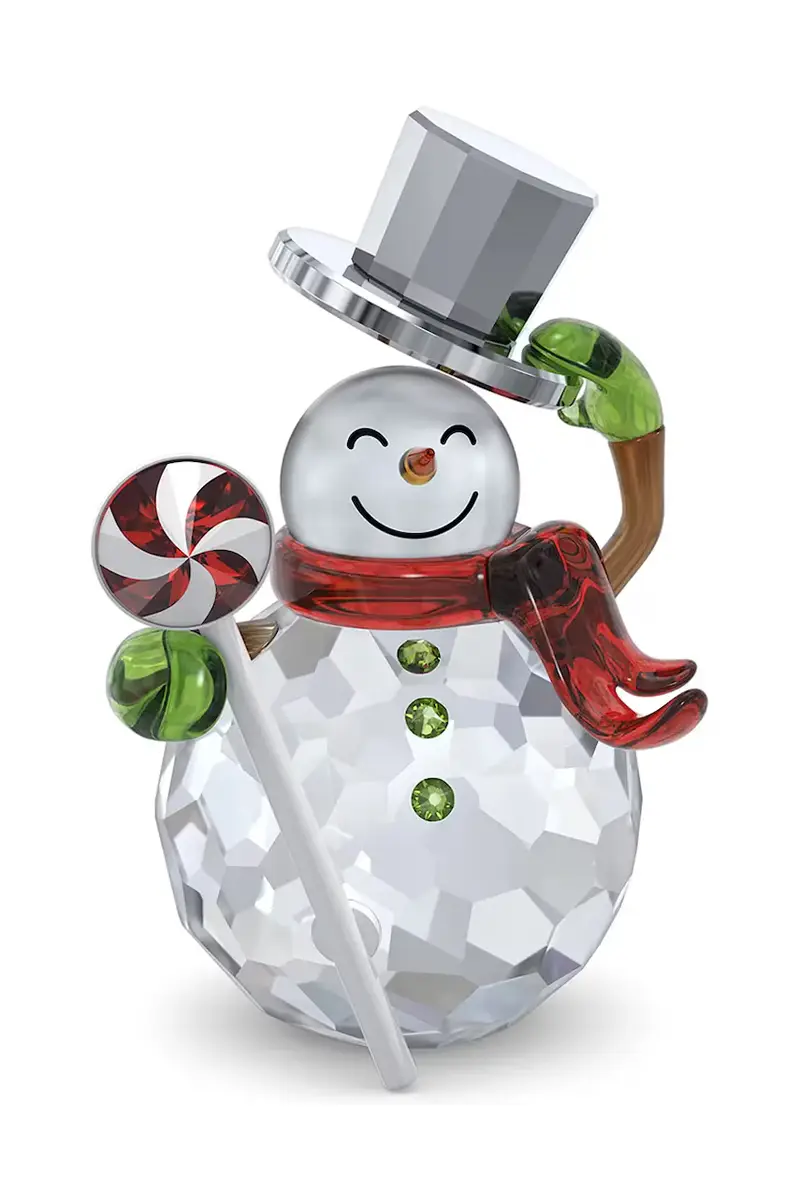 figurina decorativa HOLIDAY CHEERS colore trasparente 5655434 Transparente